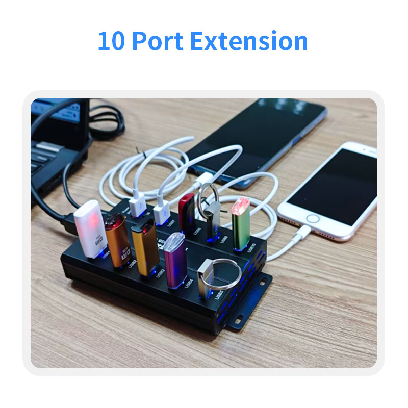 10-Port Industrial USB Hub - 图片 9