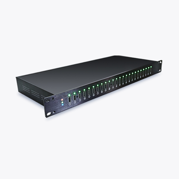 24 port USB Server-USB Over Ethernet Hub