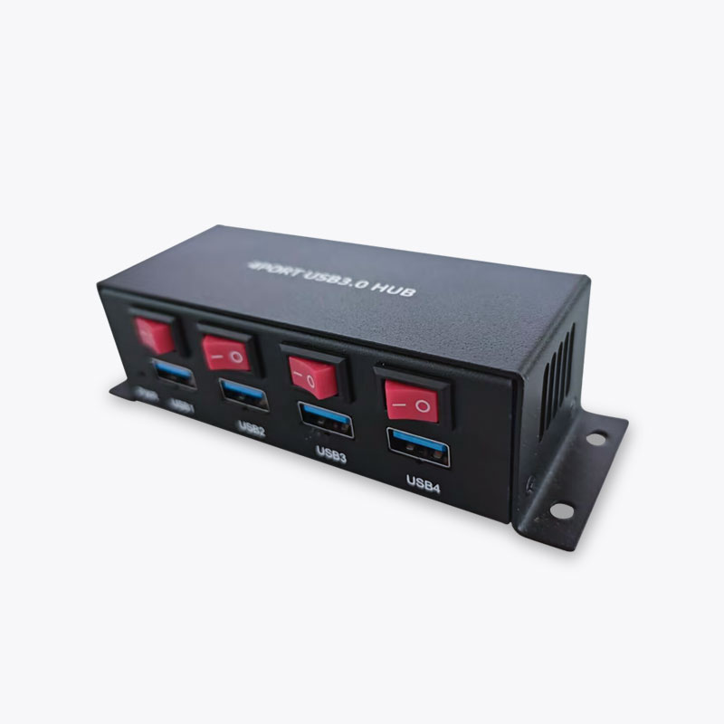4-Port Industrial USB Hub