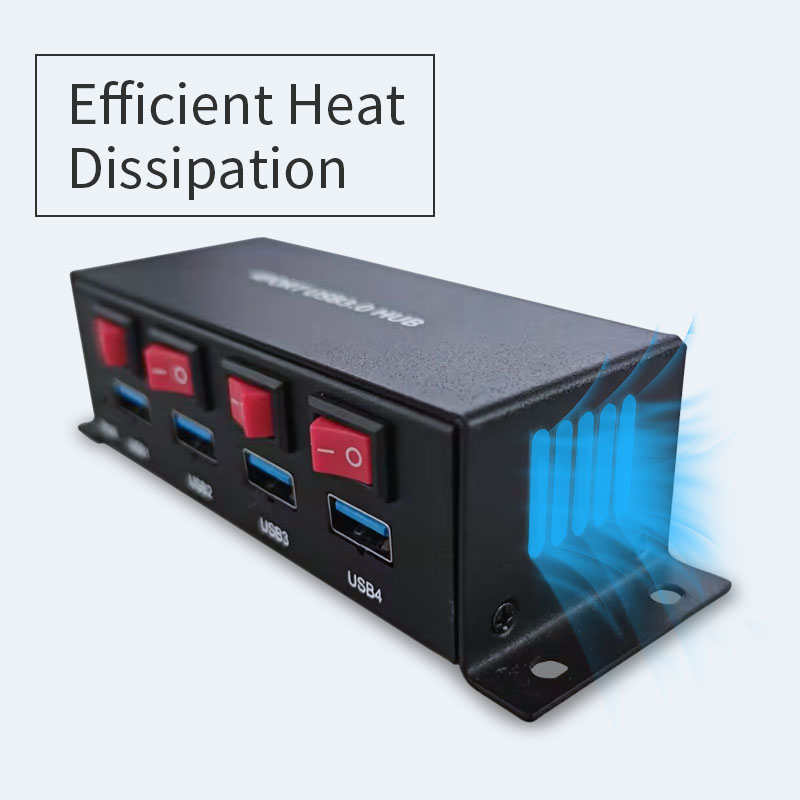 4-Port Industrial USB Hub - 图片 3