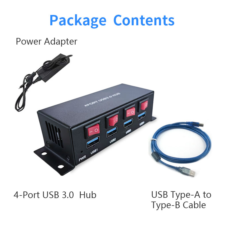 4-Port Industrial USB Hub - 图片 7