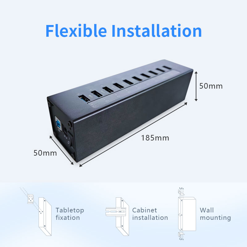 10-Port USB 3.0 Hub - 图片 3